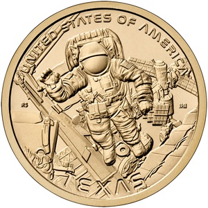 2025 1-dollar - D - Texas reverse